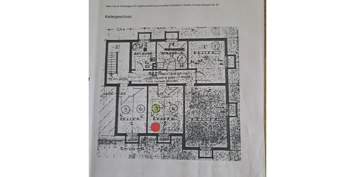Etagenwohnung Kassel Nordshausen - 4 Zimmer, 112 m&sup2;, 269.000&euro; | Angebot:26868820