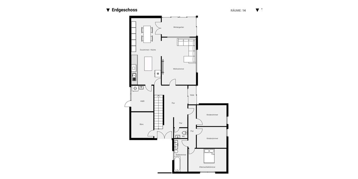 Mehrfamilienhaus, Wohnhaus Glücksburg (Ostsee) - 11 Zimmer, 311 m&sup2;, 799.000&euro; | Angebot:25639054