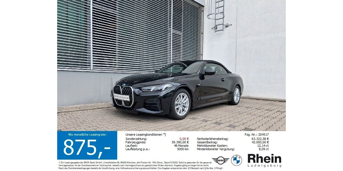 BMW 430 26.990 km 54.840 € Asperg 71679