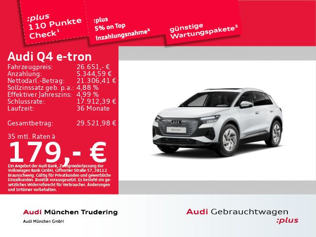 Audi Q4 e-tron 42.641 km 26.642 &euro; München 81825