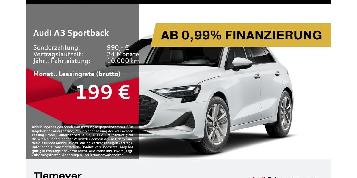 Audi A3 17.974 km 28.990 &euro; Remscheid 42897