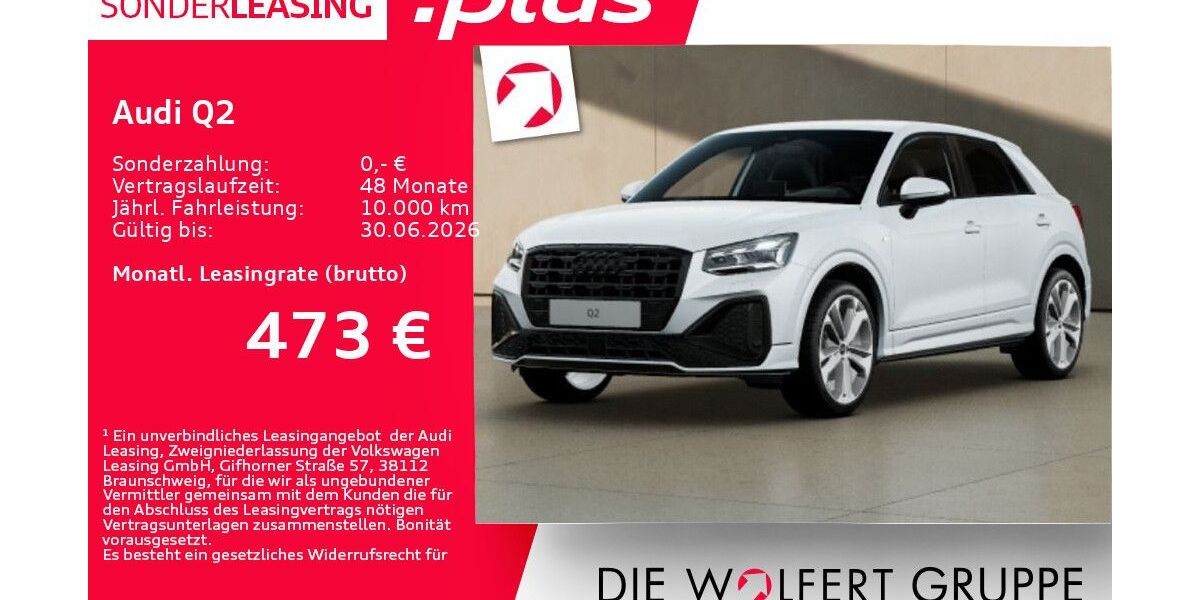 Audi Q2 10.454 km 39.119 &euro; Großwallstadt 63868