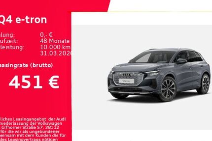 Audi Q4 e-tron 8.500 km 43.300 &euro; Walldürn 74731
