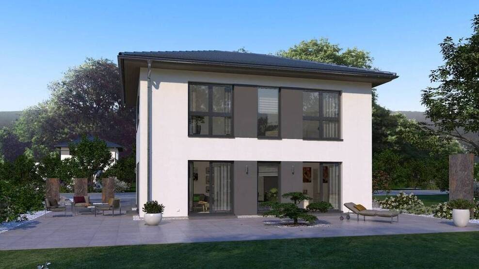 SPRING SIDE 2 - MODERNES WOHNHAUS MIT ELEGANTEM WALMDACH
