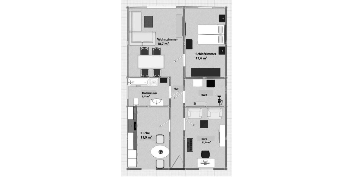 Reihenhaus Seehausen (Altmark) - 3 Zimmer, 73 m&sup2;, 657&euro; | Angebot:26041905