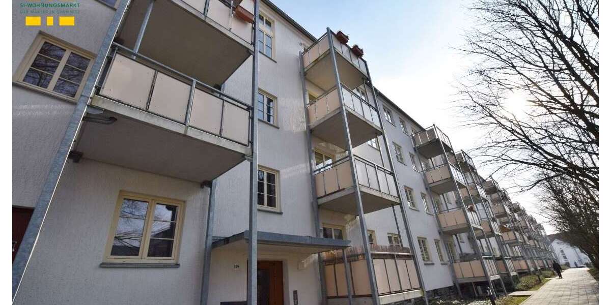 Etagenwohnung Chemnitz Gablenz - 2 Zimmer, 51 m&sup2;, 53.500&euro; | Angebot:26511214