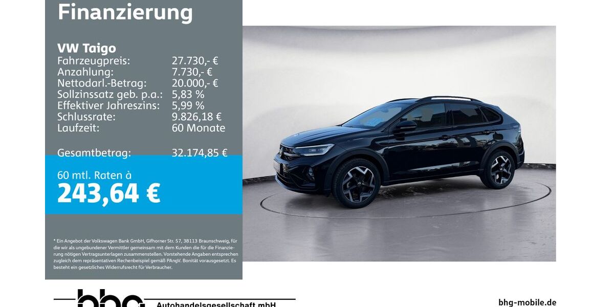 VW Taigo 17.676 km 27.730 &euro; Mössingen 72116