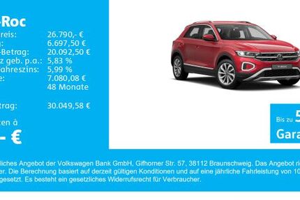 VW T-Roc 4.600 km 26.790 &euro; Gersthofen 86368