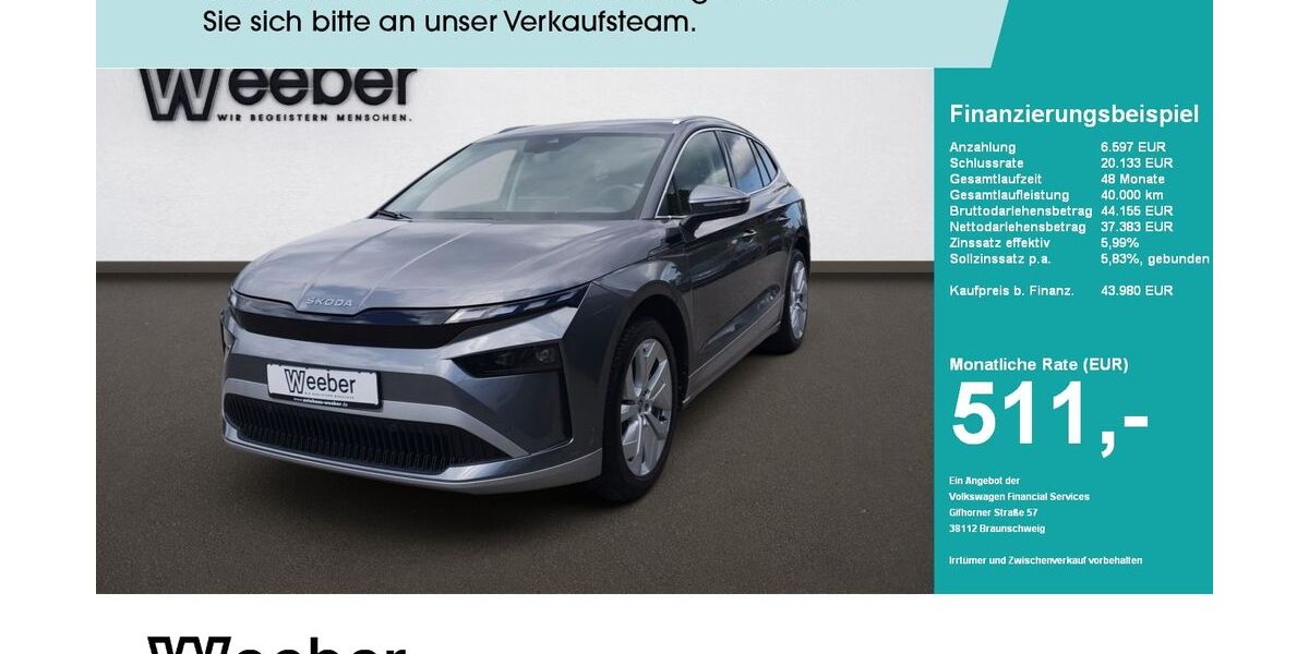 Skoda Enyaq 9.969 km 43.980 &euro; Calw 75365