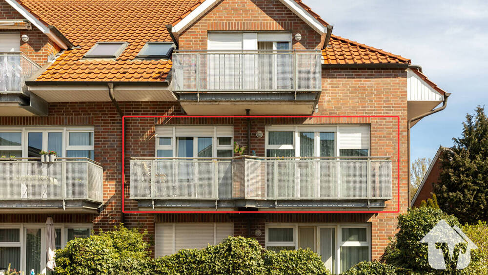 Etagenwohnung Meppen Altstadt - 2 Zimmer, 61 m&sup2;, 175.000&euro; | Angebot:26290915