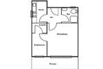 Etagenwohnung Kramerhof Parow - 2 Zimmer, 52 m&sup2;, 460&euro; | Angebot:25682073