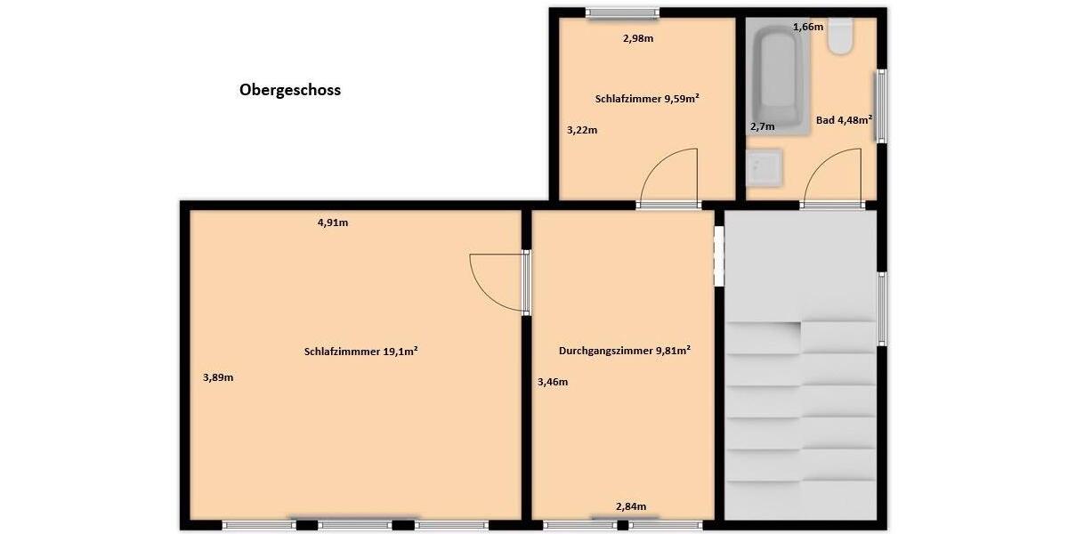Doppelhaushälfte Schwarmstedt - 3.5 Zimmer, 102 m&sup2;, 279.000&euro; | Angebot:26945715