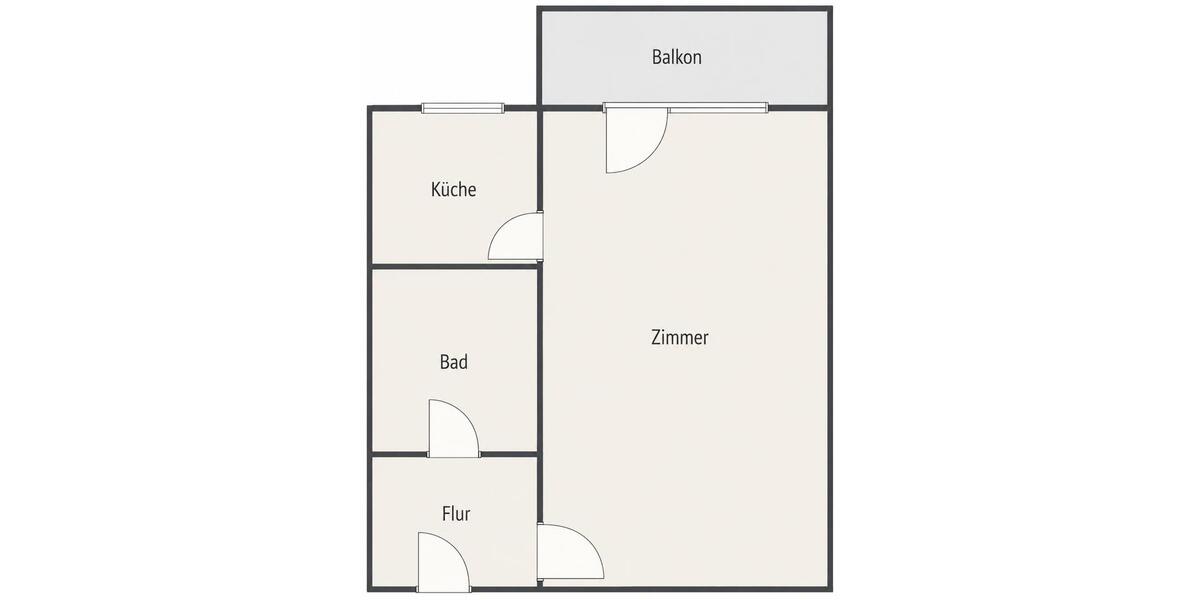 Etagenwohnung Schönefeld - 1 Zimmer, 33 m&sup2;, 135.000&euro; | Angebot:26826978