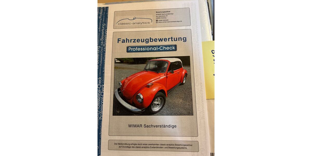 VW Käfer 90.000 km 29.999 &euro; Medebach 59964