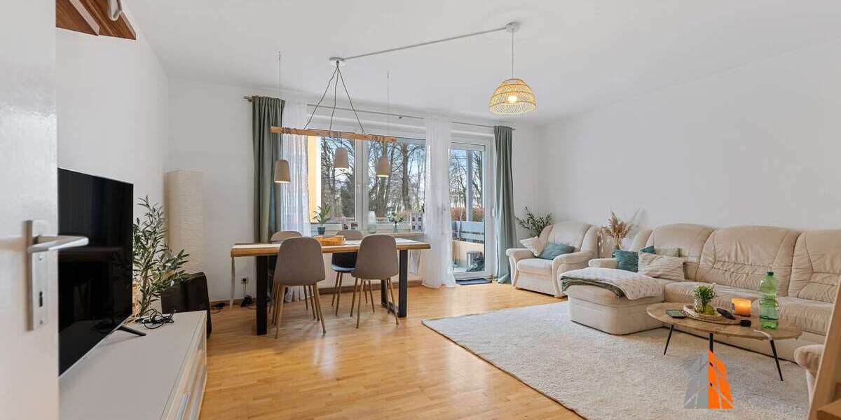 Etagenwohnung Kissing - 3 Zimmer, 80 m&sup2;, 299.000&euro; | Angebot:25397838