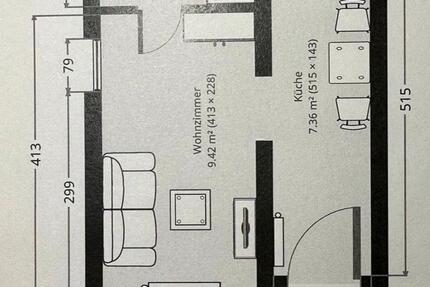 Wohnung Langwedel - 1 Zimmer, 22 m&sup2;, 350&euro; | Angebot:25999987