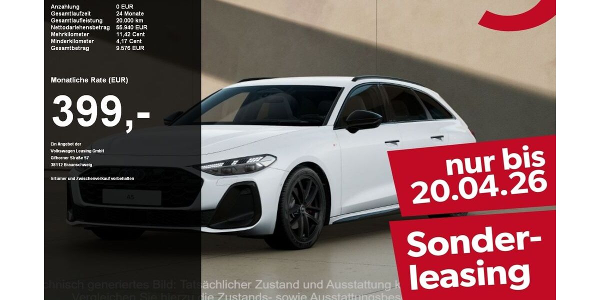 Audi A5 9.900 km 55.940 &euro; Wackersdorf 92442