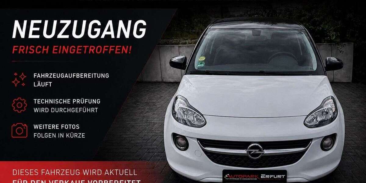 Opel Adam 87.153 km 8.990 &euro; Erfurt 99085