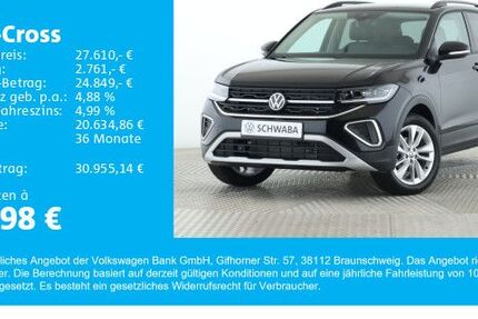 VW T-Cross 5.001 km 27.610 &euro; Gersthofen 86368