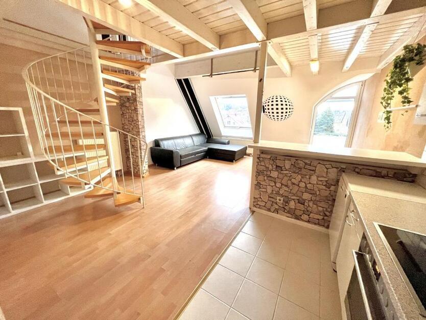 Ländlich und Gemütlich - 2 Zimmer Maisonette Wohnung mit Balkon