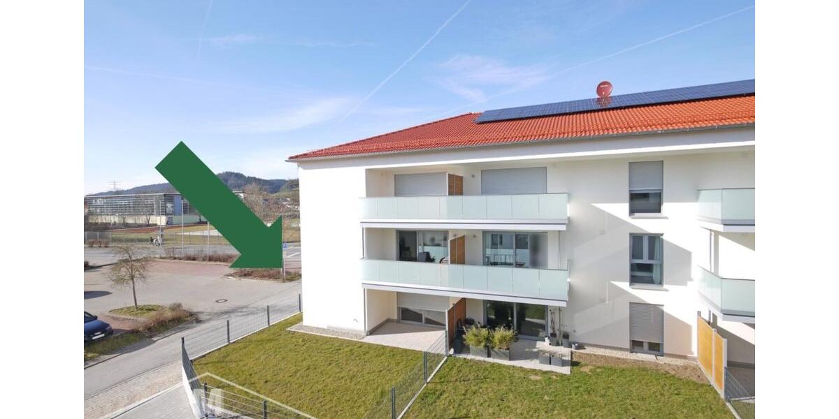 7-TÄLER-WOHNEN-Dietfurt: Neubau 3-Zimmer-Erdgeschoss-Wohnung mit Aufzug u. Tiefgarage (Ref. 0001580) 3 zimmer