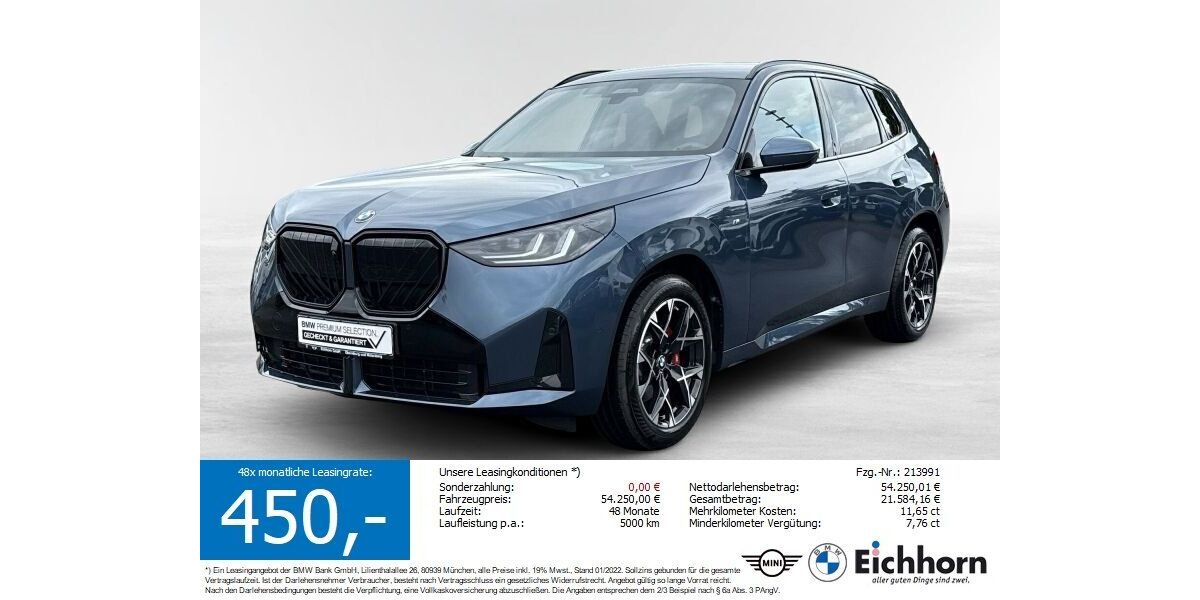 BMW X3 12.500 km 53.950 &euro; Miltenberg 63897
