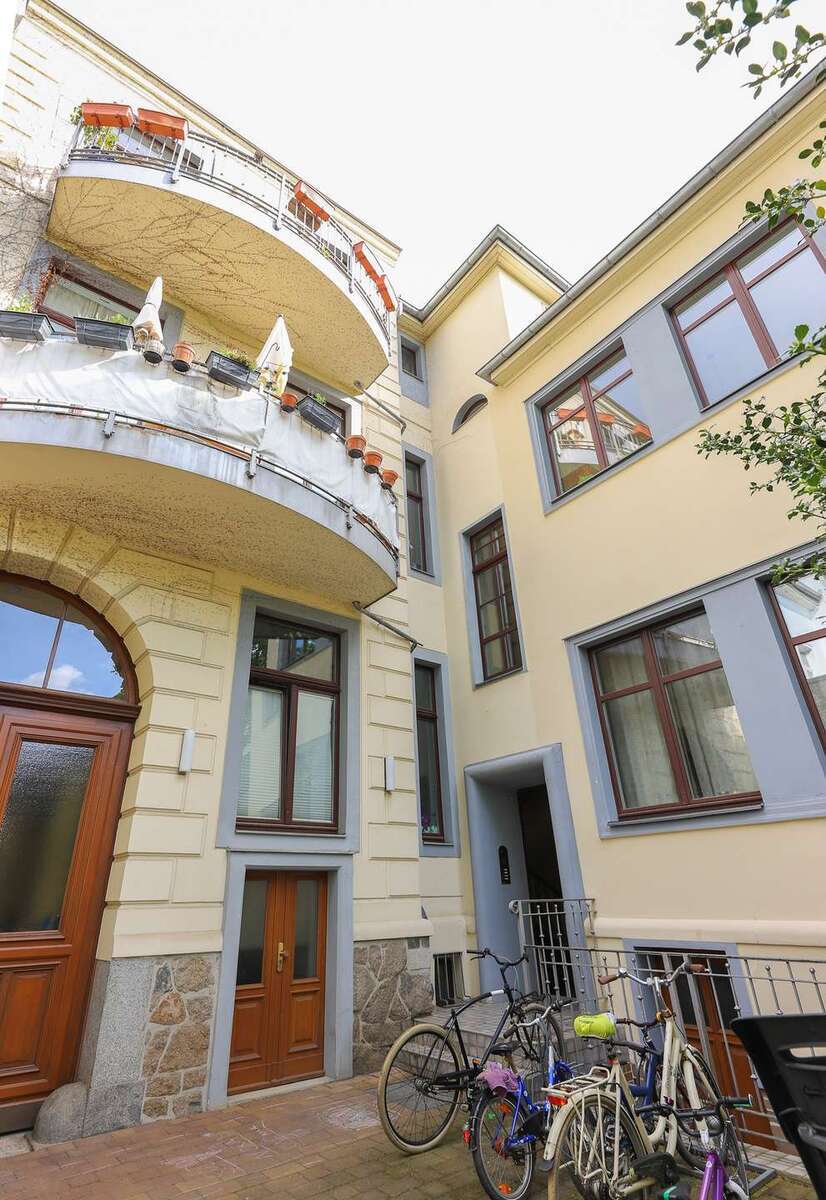 Einzeldenkmal im Waldstraßenviertel: Helle + ruhige 5-Zimmerwhg. mit Stuck, 3 min Fußweg ins Rosental 5 zimmer