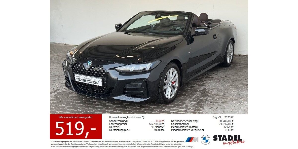 BMW 430 26.100 km 50.780 &euro; Heilbronn 74074