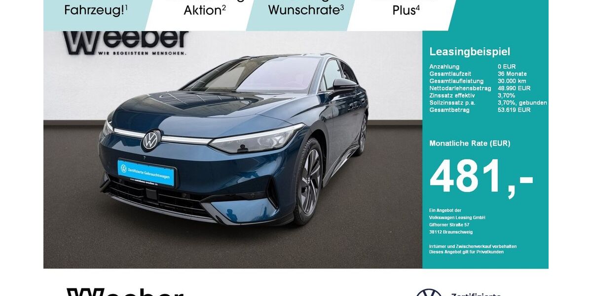 VW ID.7 10.000 km 48.690 &euro; Weil der Stadt 71263