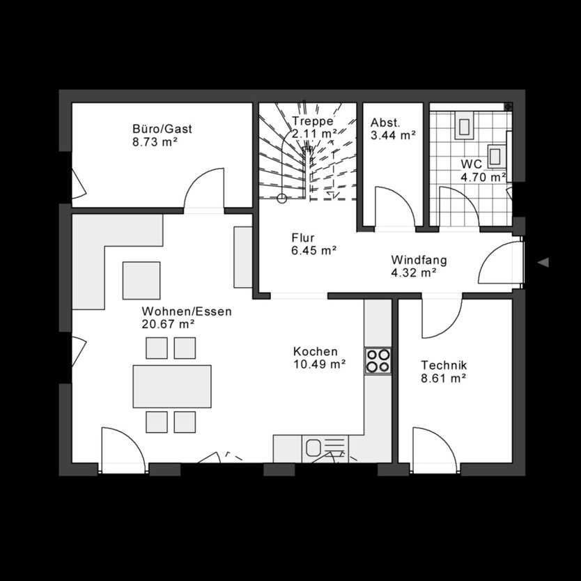 Perfekte Harmonie: Haus, Grundstück & Finanzierung aus einer Hand.