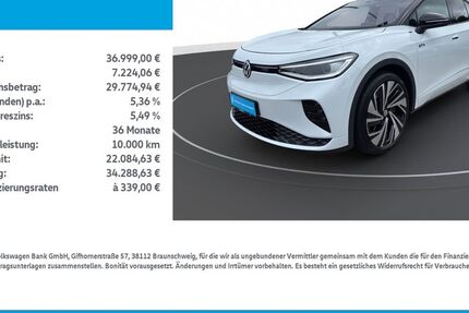 VW ID.4 35.106 km 36.849 &euro; Leinefelde-Worbis/DE 37327