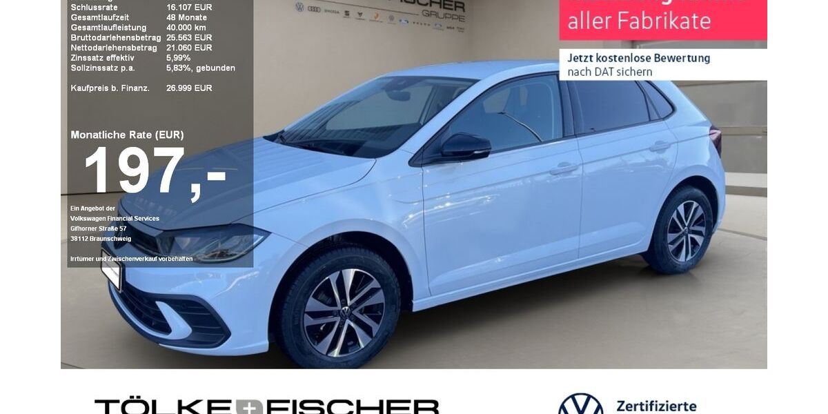 VW Polo 1.200 km 26.999 &euro; Krefeld 47805