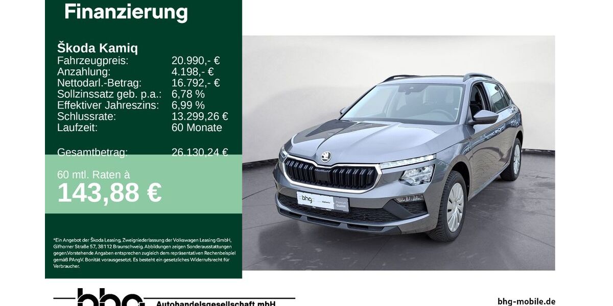 Skoda Kamiq 23.188 km 20.990 &euro; Balingen 72336