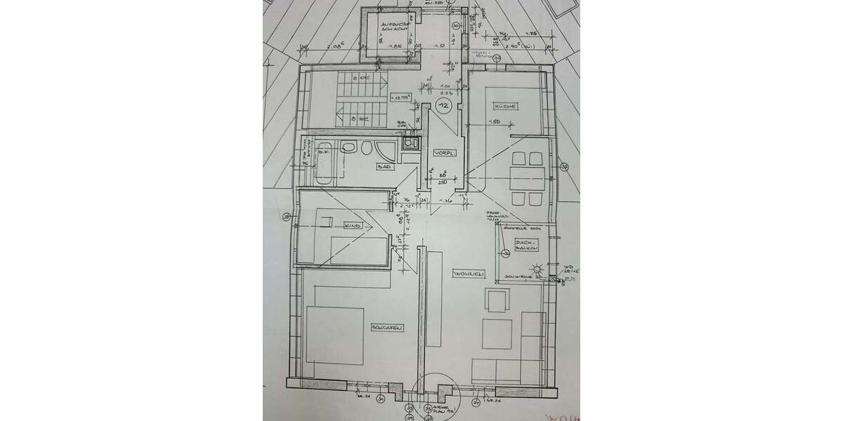 Etagenwohnung Kor - 3.5 Zimmer, 65 m&sup2;, 950&euro; | Angebot:26394716