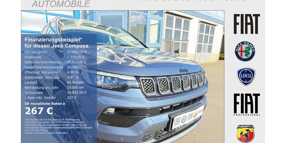 Jeep Compass 29.182 km 26.990 &euro; Kirn 55606