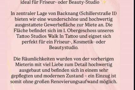 Gewerbefläche im Herzen von Backnang zimmer