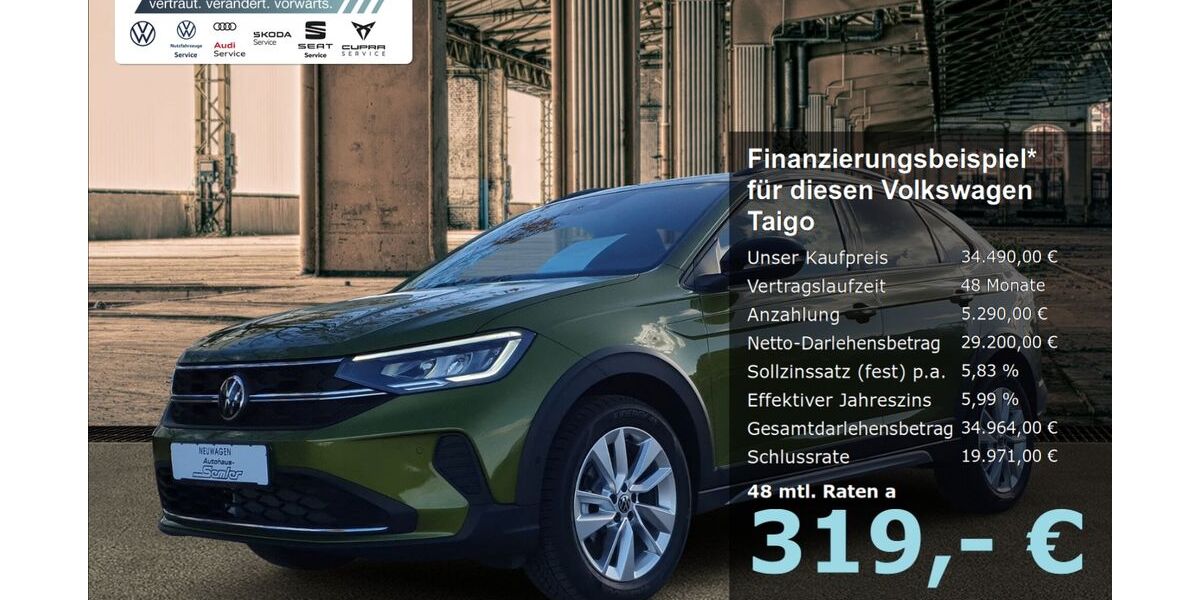 VW Taigo 8.000 km 34.290 &euro; Griesheim 64347
