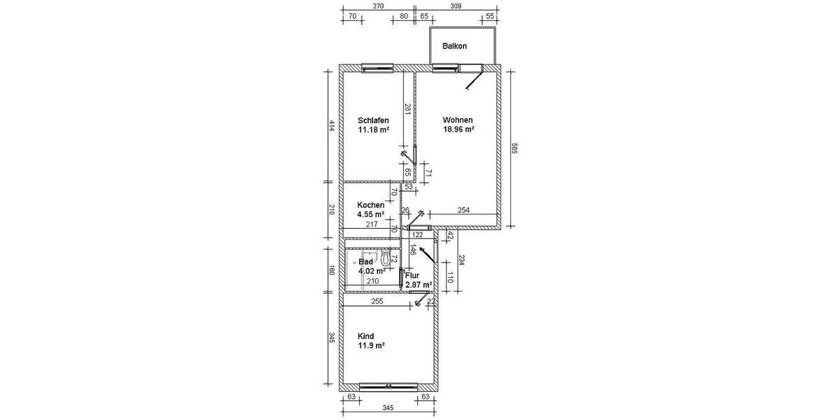 Etagenwohnung Wilkau-Haßlau Haßlau - 3 Zimmer, 55 m&sup2;, 340&euro; | Angebot:26876088