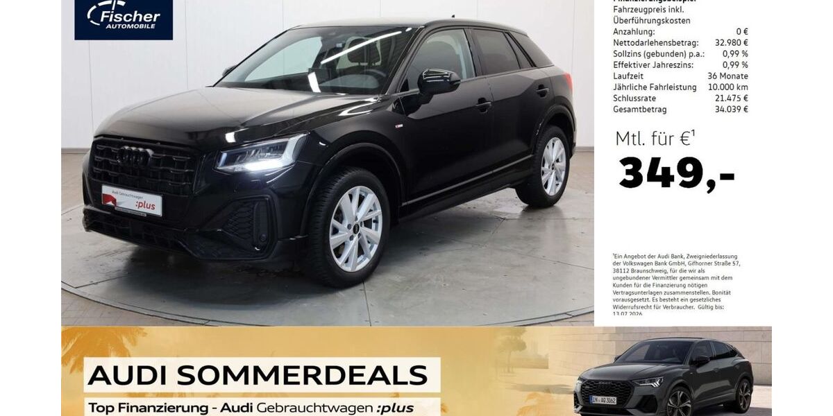 Audi Q2 24.249 km 32.980 &euro; Ursensollen 92289
