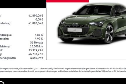 Audi A3 16.308 km 41.890 &euro; Rostock 18059
