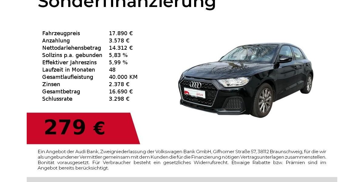 Audi A1 80.181 km 17.890 &euro; Dessau-Roßlau 06844