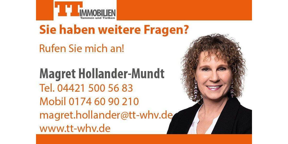 Etagenwohnung Wilhelmshaven Innenstadt - 3 Zimmer, 59 m&sup2;, 370&euro; | Angebot:26834378