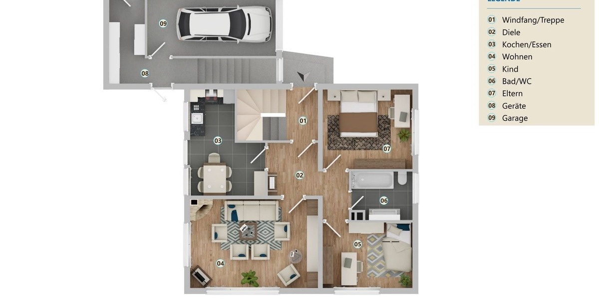 Großzügiges Wohnhaus in Rössing 6 zimmer