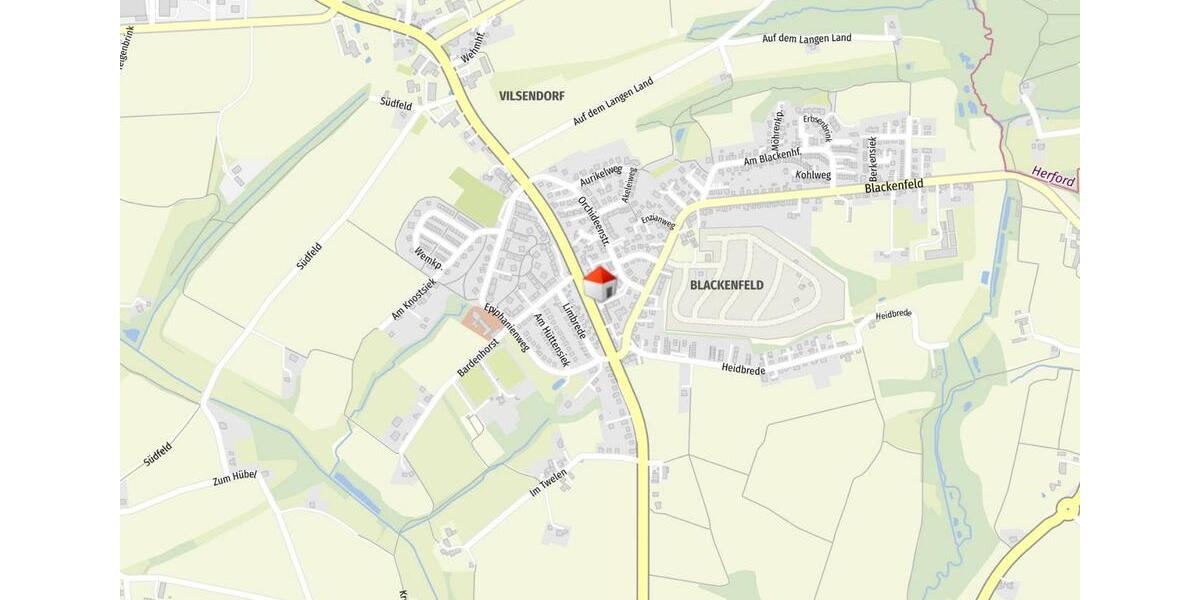 Dachgeschoßwohnung Bielefeld Jöllenbeck - 2 Zimmer, 61 m&sup2;, 695&euro; | Angebot:26252923