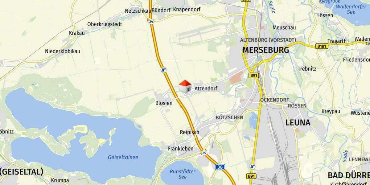 Grundstück Merseburg / Geusa Geusa - 82.000&euro; | Angebot:24401140