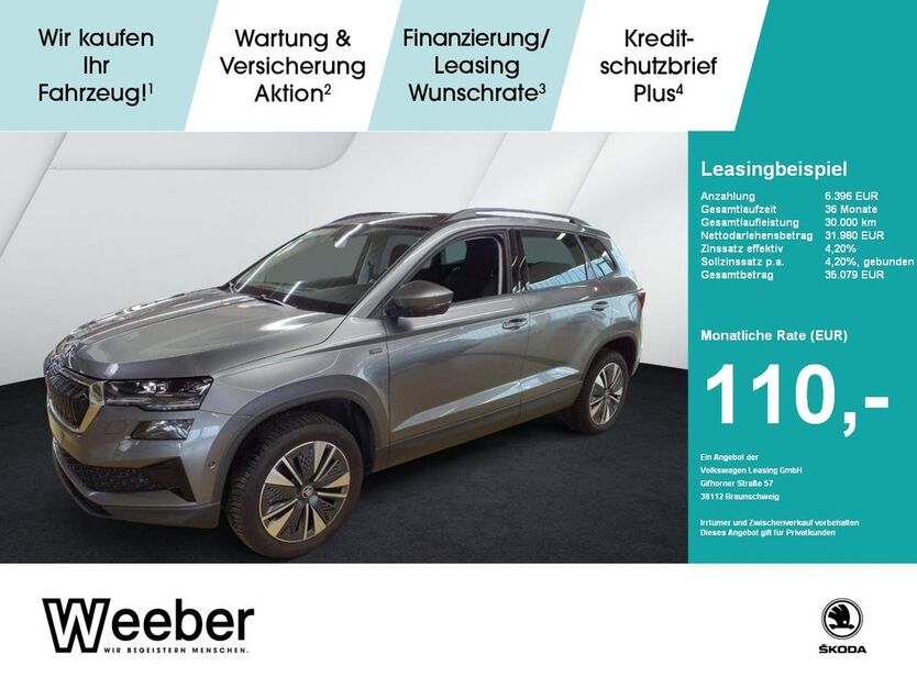 Skoda Karoq 25.977 km 31.429 € Calw 75365