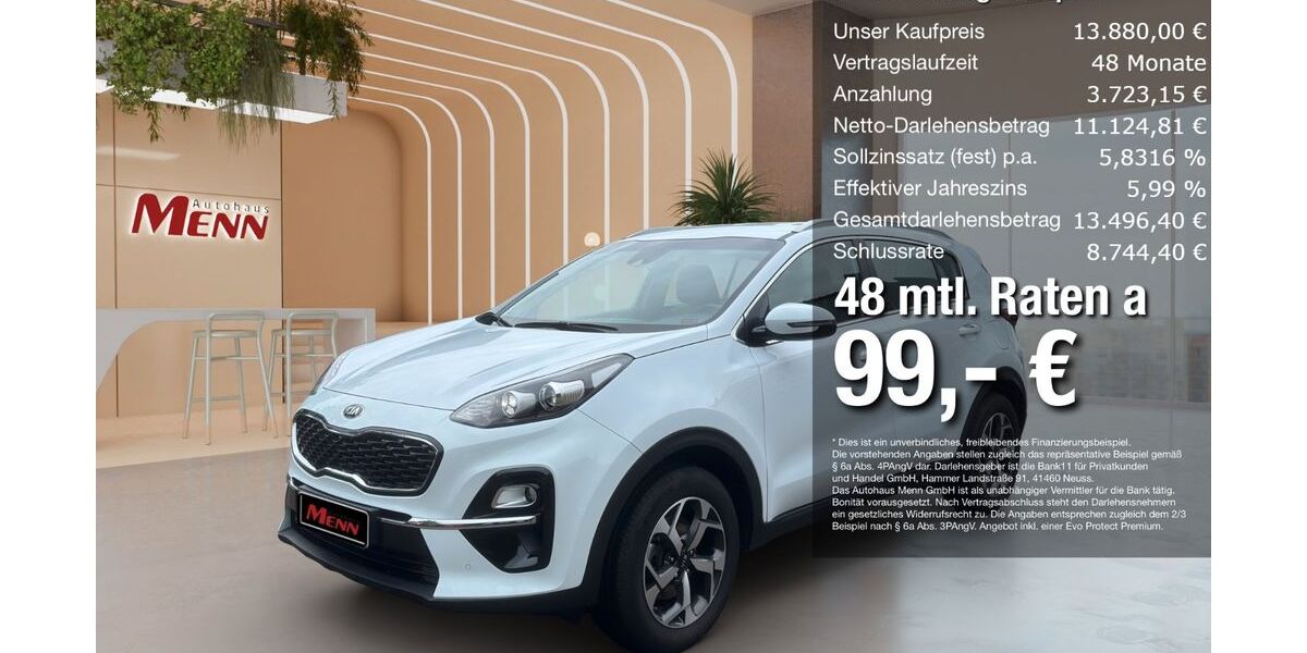 Kia Sportage 105.200 km 13.880 &euro; Siegen 57074