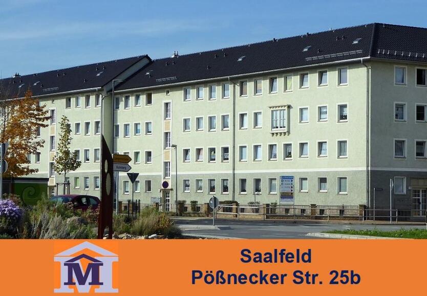 komplettsanierte 3-Raum-Wohnung in Saalfeld, Nähe Bahnhof