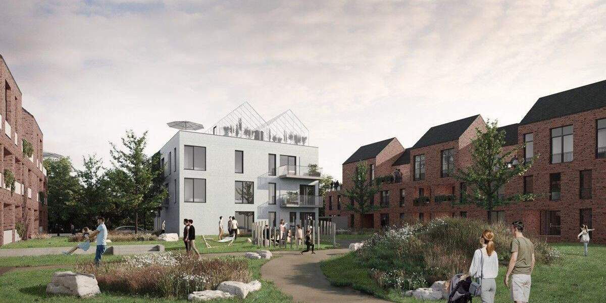 Etagenwohnung Oldenburg Bürgerfelde - 3 Zimmer, 91 m&sup2;, 1.380&euro; | Angebot:23942227