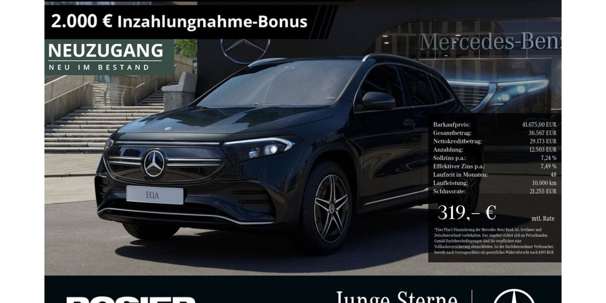 Mercedes-Benz EQA 12.000 km 41.675 &euro; Arnsberg 59759
